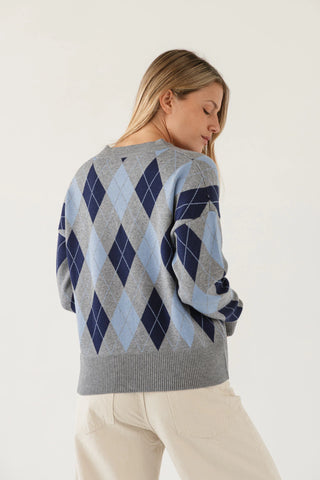 cardigan Rombo