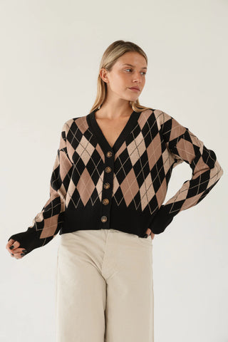 cardigan Rombo