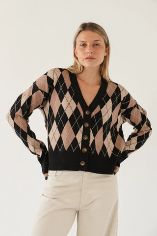 cardigan Rombo