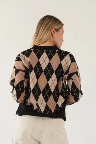 cardigan Rombo