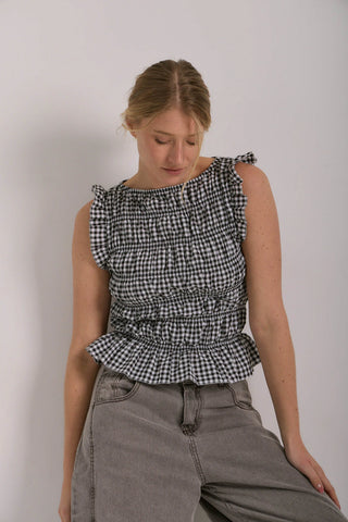 Blusa Meli - Celeste
