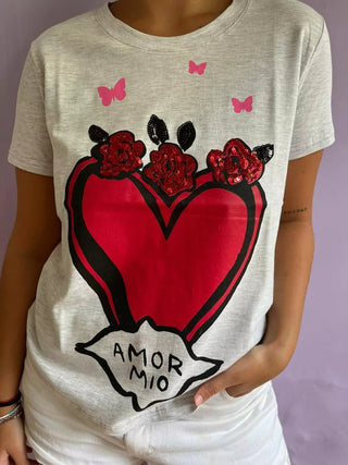 REMERA AMOR MIO