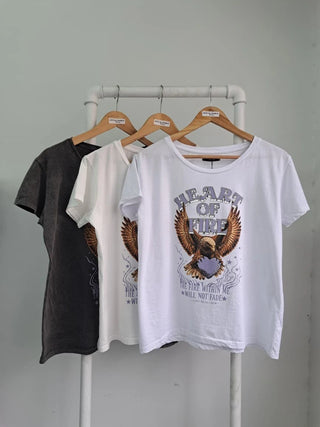 Remera Heart of fire